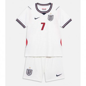 England Bukayo Saka #7 Hjemmebanetrøje Børn VM 2026 Kortærmet (+ Korte bukser)